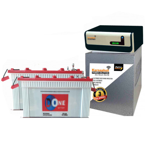 Karnaphuli 2500VA IPS Package with 2 x D One  Battery