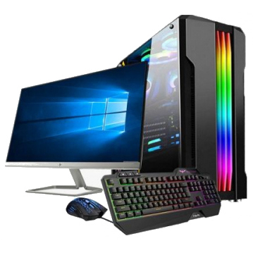 Desktop PC Core i5 10th Gen with 256GB SSD 19"