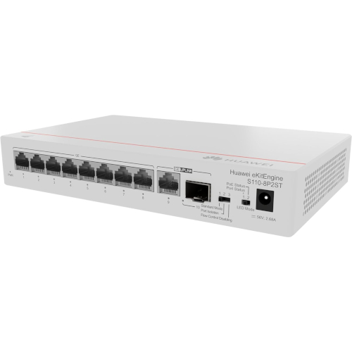 Huawei eKitEngine S110-8P2ST 8-Port GE PoE+ Switch