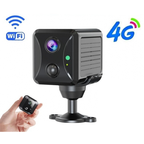 4G 3MP Rechargeable Wireless Mini IP Camera