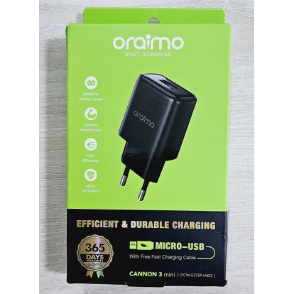 Oraimo OCW-E37S Efficient & Durable Charging