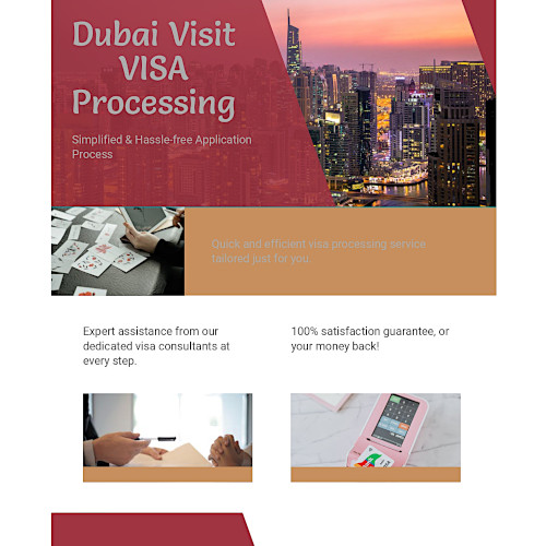 Dubai Visit VISA Processing Full Package