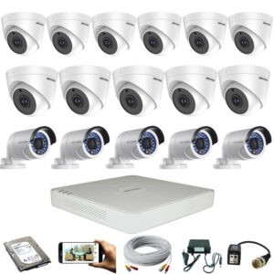 CCTV Package 16-CH Dahua DVR 2MP 16-Pcs HD Camera