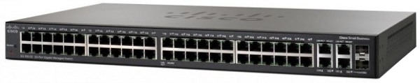 Cisco SG300-52 300 Series Static IPv4 Routing Managed Switch