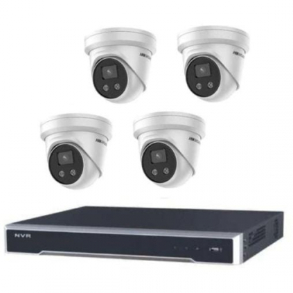 CCTV Full Package with 4-Unit IP Camera