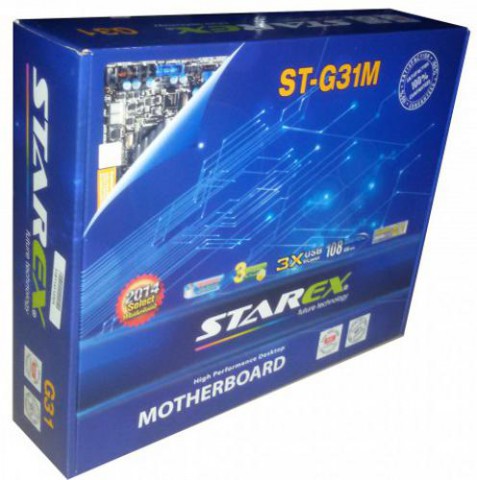 Starex G41 FSB Support SATA Connector USB 2.0 Mainboard