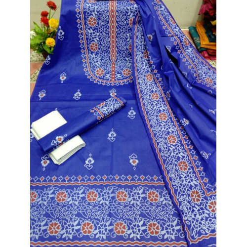 Cotton Printed Fashionable Three Piece