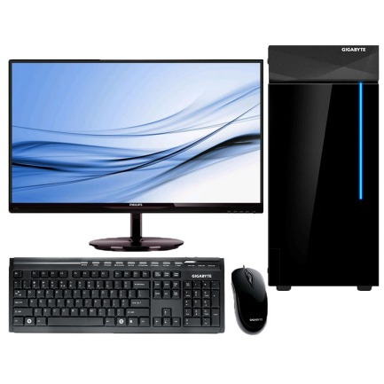 Desktop PC Core i5 6th Gen 22" LED Monitor / 16GB RAM