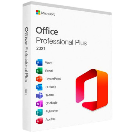 Microsoft Office Professional Plus 2021 DVD