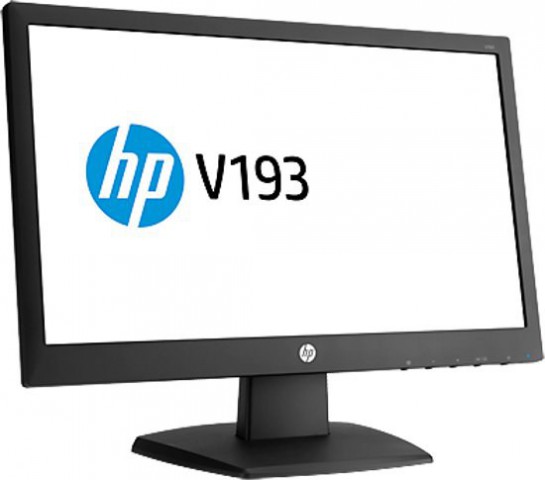 HP V193 18.5" Crisp and Clear View LED Backlit HD Monitor