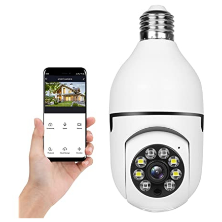 E27 V380 Bulb Wi-Fi IP Camera