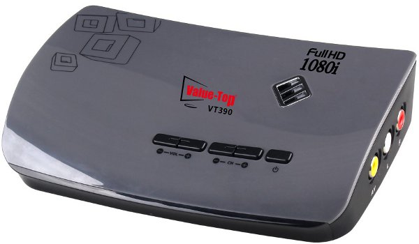 Value Top VT390 VGA 1920 x 1200 NTSC External TV Tuner Card