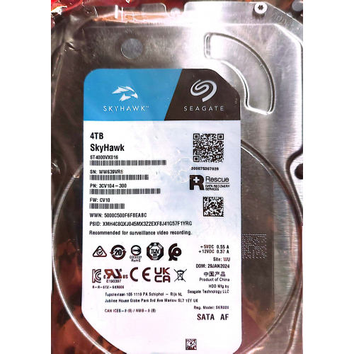 Seagate SkyHawk 4TB SATA 6Gb/s Surveillance Hard Disk Drive