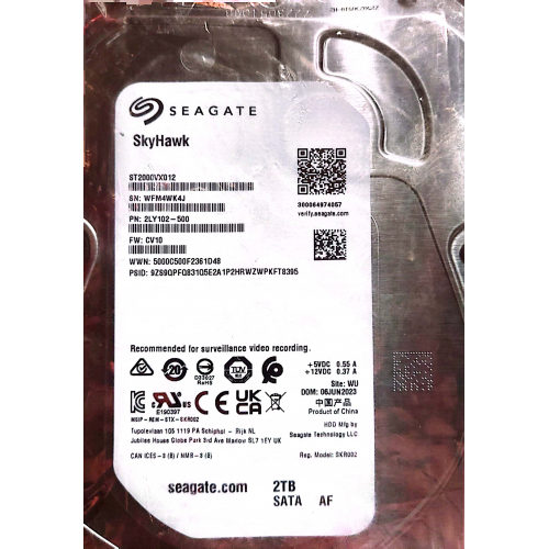 Seagate Skyhawk Lite 2TB 3.5" Surveillance HDD