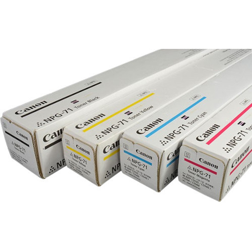 Canon NPG-71 Original Toner Cartridge Set