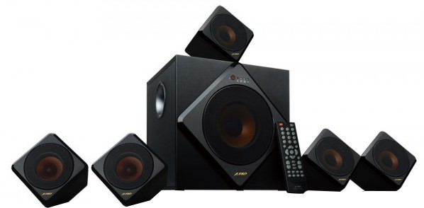 F&D F3333U Metal Grill Design Powerful 5.1 CH Home Theatre