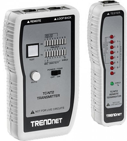 Trendnet TC-NT2 Audio Tone Indicator Network Cable Tester