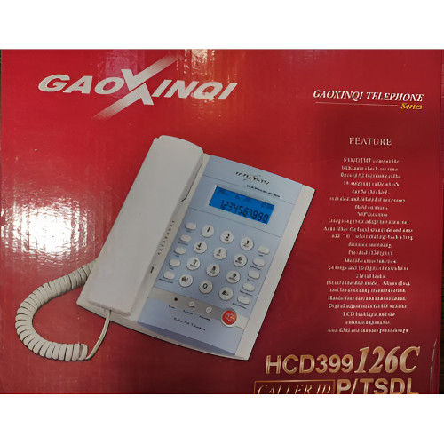 Gaoxinqi HCD 399 (126C) Land Line Telephone