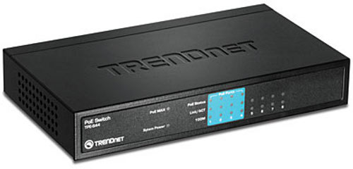 Trendnet TPE-S44 Flow Control 8-Port 10/100Mbps PoE Switch