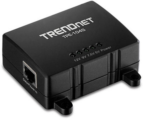 Trendnet TPE-104S 10/100 Mbps Auto-MDIX Port PoE Splitter