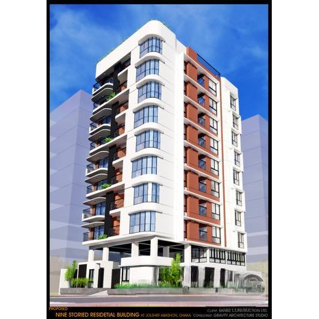 2850 Sft Lake View Luxury Flat Sale at Jolshiri Abashon