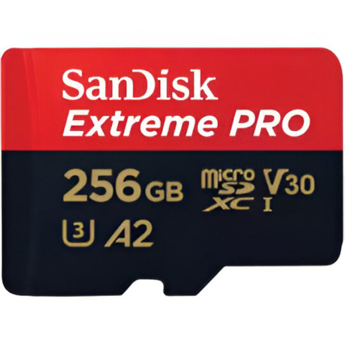 Sandisk Extreme PRO 256GB MicroSDXC UHS-I Memory Card