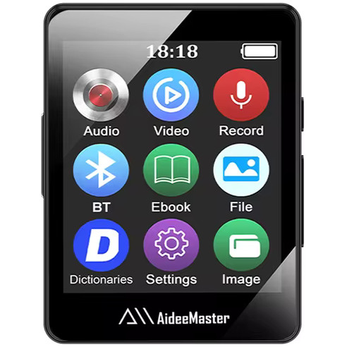 AideeMaster Bluetooth MP3/MP4 Player