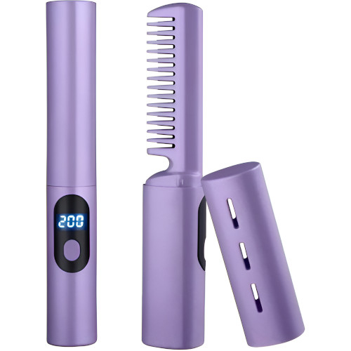 Wireless Hair Straightener Brush