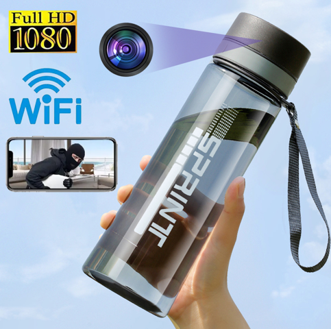 BC02 FHD Motion Spy Cam in Water Bottle