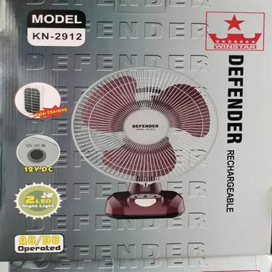 Defender KTH-2912 Rechargeable 12" Table Fan