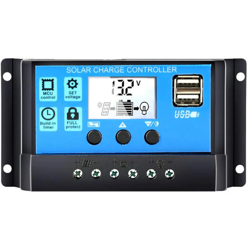 12V 20A 30A Solar Charge Controller With Load