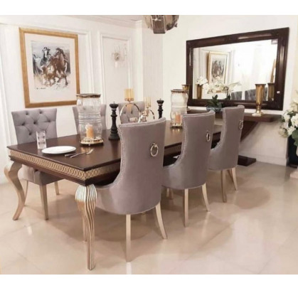 European Design 6-Chair Dining Table