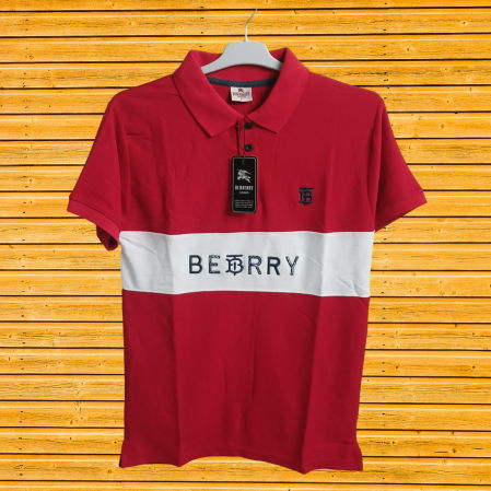 Comfortable Red Polo T-Shirt