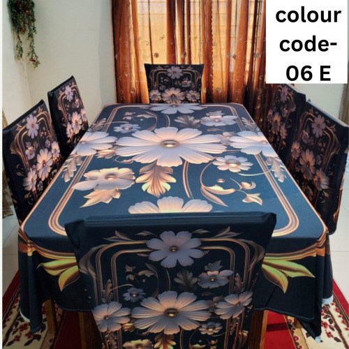 3D Prints Eye-Catching Dining Table Cover Set