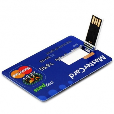 256GB Slim Credit Card USB Flash Drive