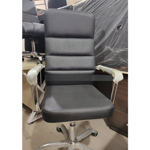 Stainless Steel Artificial Leather Executive Chair