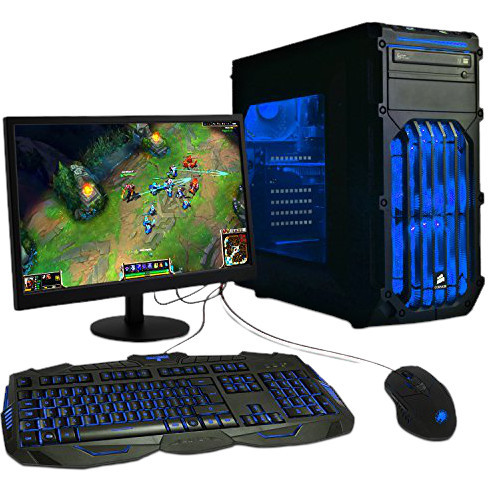 Desktop Core i7-2600 2nd Gen 20" LED Monitor PC