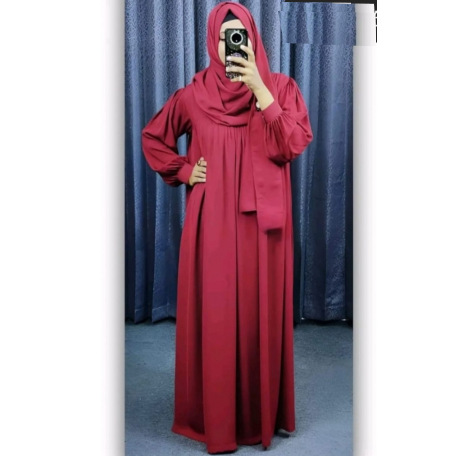 Premium Color Dubai Cherry Burka