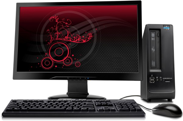 Desktop PC with Dual Core 250GB HDD 2GB DDR2 RAM 19" LED