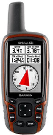 Garmin GPSMAP 62S Internal 1.7 GB Memory Handheld GPS Device