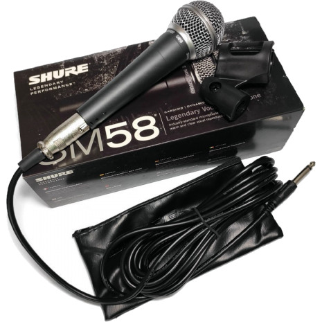 Shure SM58 Cardioid Dynamic Vocal Microphone