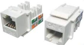 Dintek Cat-6 RJ-45 White Color Network Modular