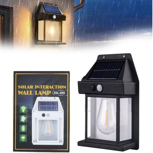 Solar & Rechargeable Interaction Wall Lamp