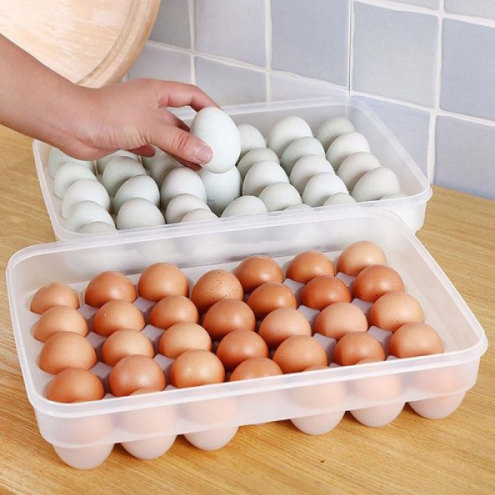 34-Grid Egg Storage Box