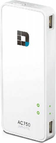 D-Link DIR-510L Wi-Fi AC750 Router with Portable Power Bank