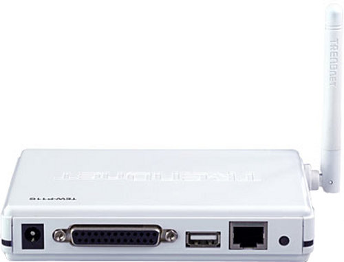 Trendnet TEW-P11G USB and Parallel Wireless Print Server