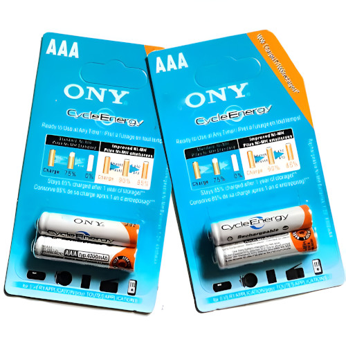 Ony CyberEnergy Recharable 2 x AAA Battery