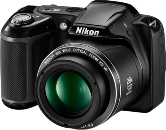 Nikon Coolpix L330 20.2 MP CCD 26x Zoom USB Digital Camera