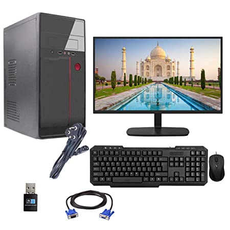 Desktop PC Core i5 8th Gen 16GB RAM 19" Monitor