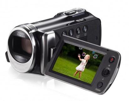 Samsung F90 52x Optical Zoom 5MP Flash Smart HD Camcorder